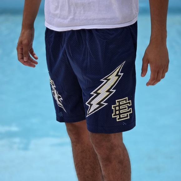 Eric Emmanuel EE Basic Short “Lightning Bolt” (Midnight Navy) - Picture 4 of 4